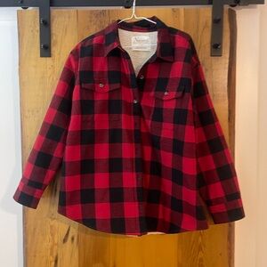 Women’s Buffalo check flannel
